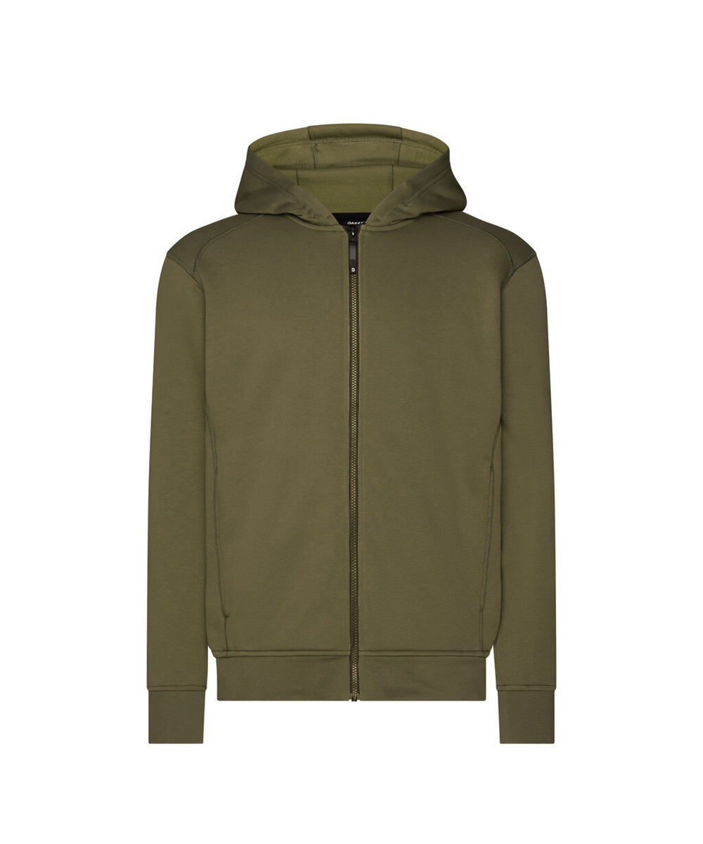 DASSY Grid Kapuzensweatshirt 300590 – KHAKIGRÜN – front