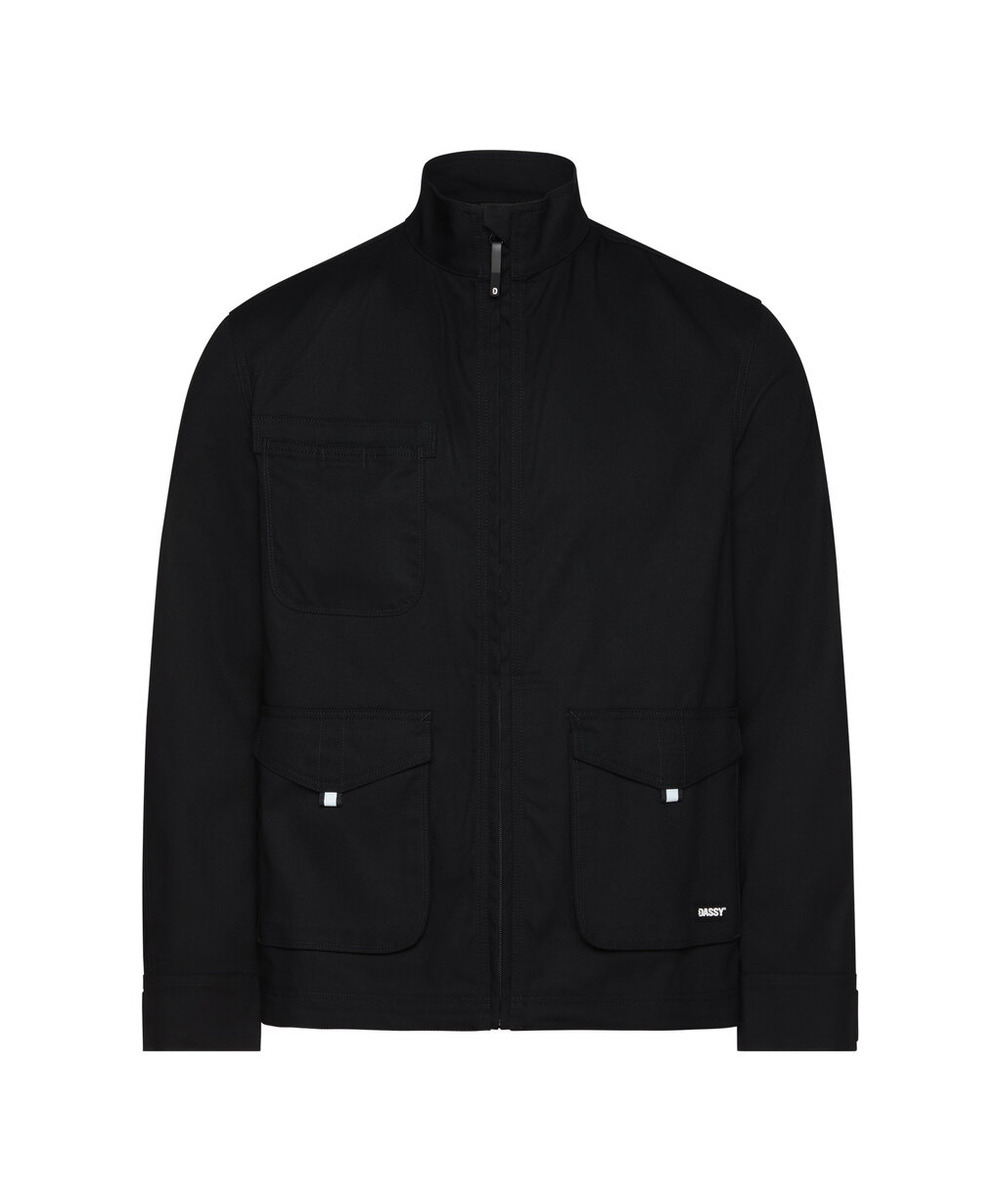 DASSY Harris Arbeitsjacket 300585 – SCHWARZ – front