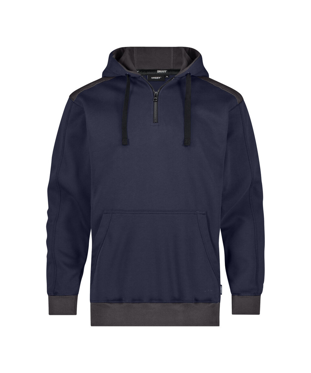 DASSY Indy Next Kapuzensweatshirt 300569 – NACHTBLAU/ANTHRAZITGRAU – front