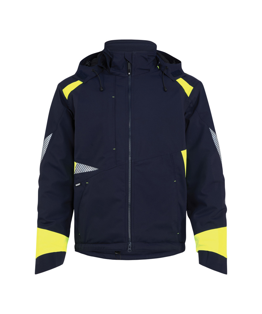 DASSY Itaqui Winterjacke 300599 – NACHTBLAU/NEONGELB – front