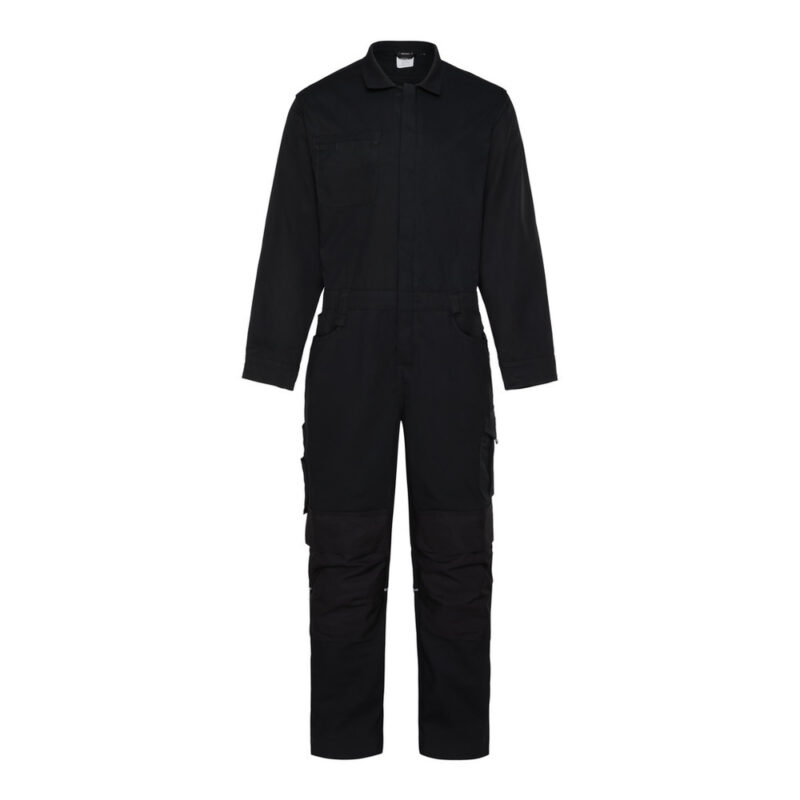 DASSY Moneo Overall mit Kniepolstertaschen 100416 – SCHWARZ – front