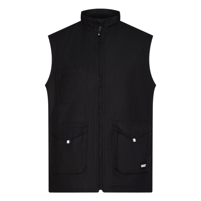 DASSY Morris Weste 350138 – SCHWARZ – front