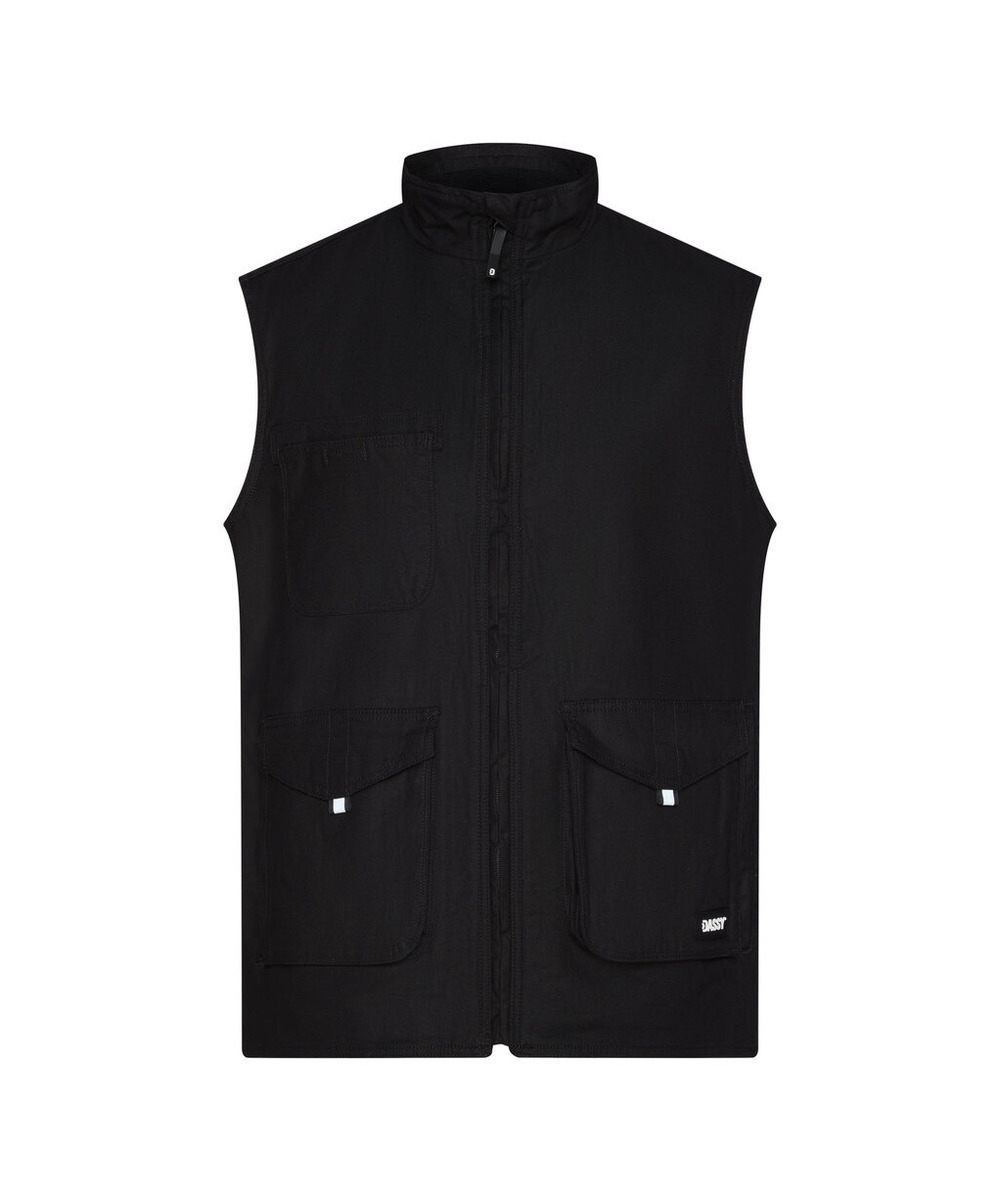 DASSY Morris Weste 350138 – SCHWARZ – front
