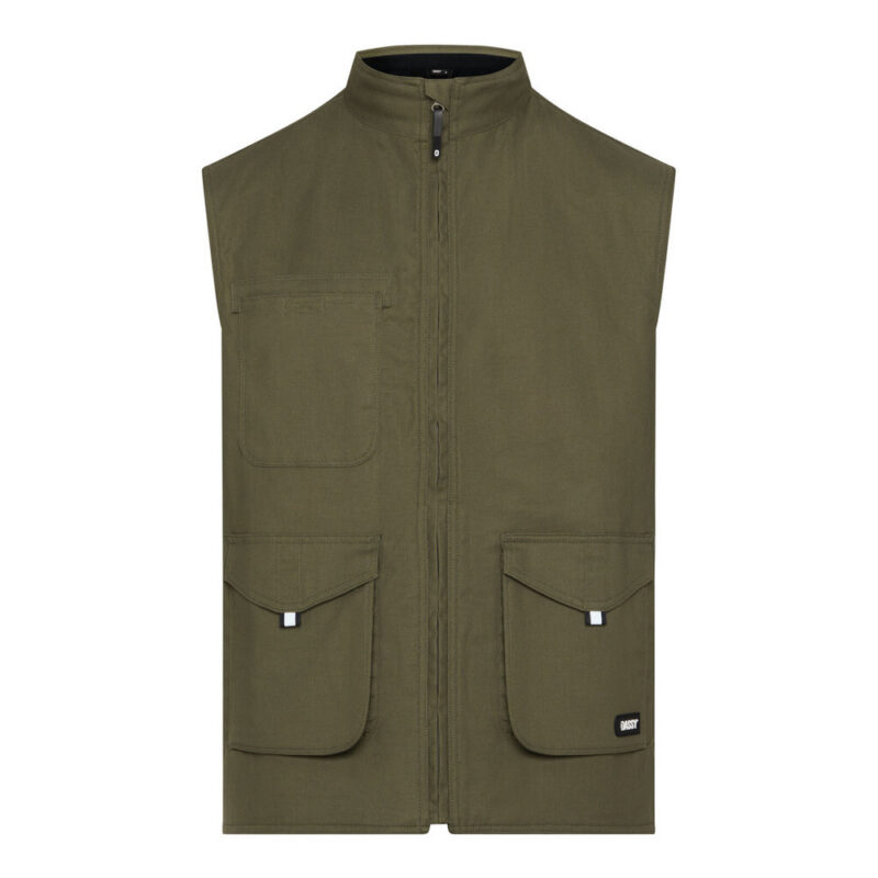 DASSY Morris Weste 350138 – KHAKIGRÜN – front