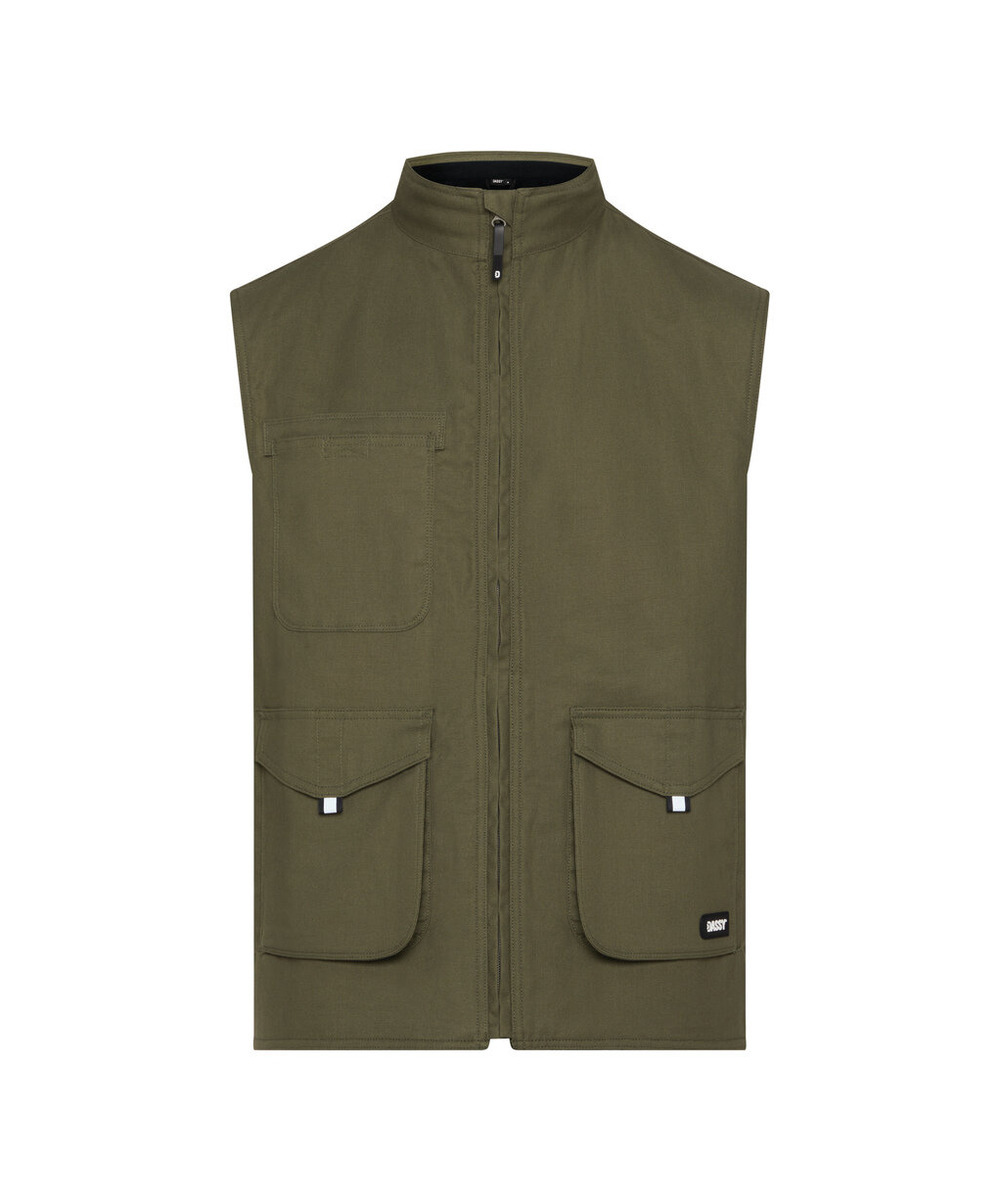 DASSY Morris Weste 350138 – KHAKIGRÜN – front