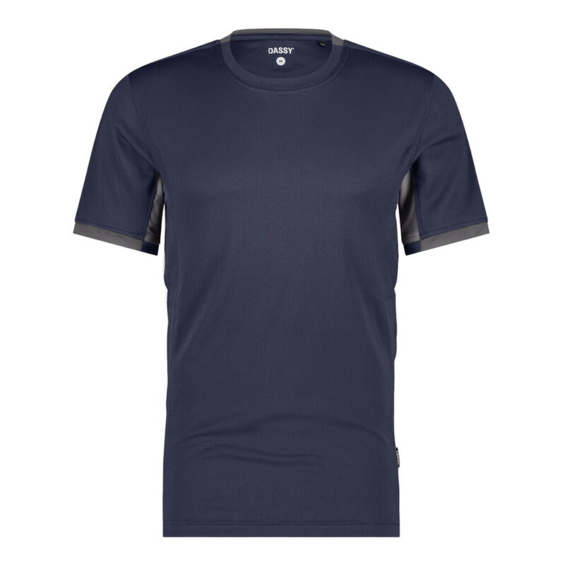 DASSY Nexus Next T-shirt 710078 – NACHTBLAU/ANTHRAZITGRAU – front