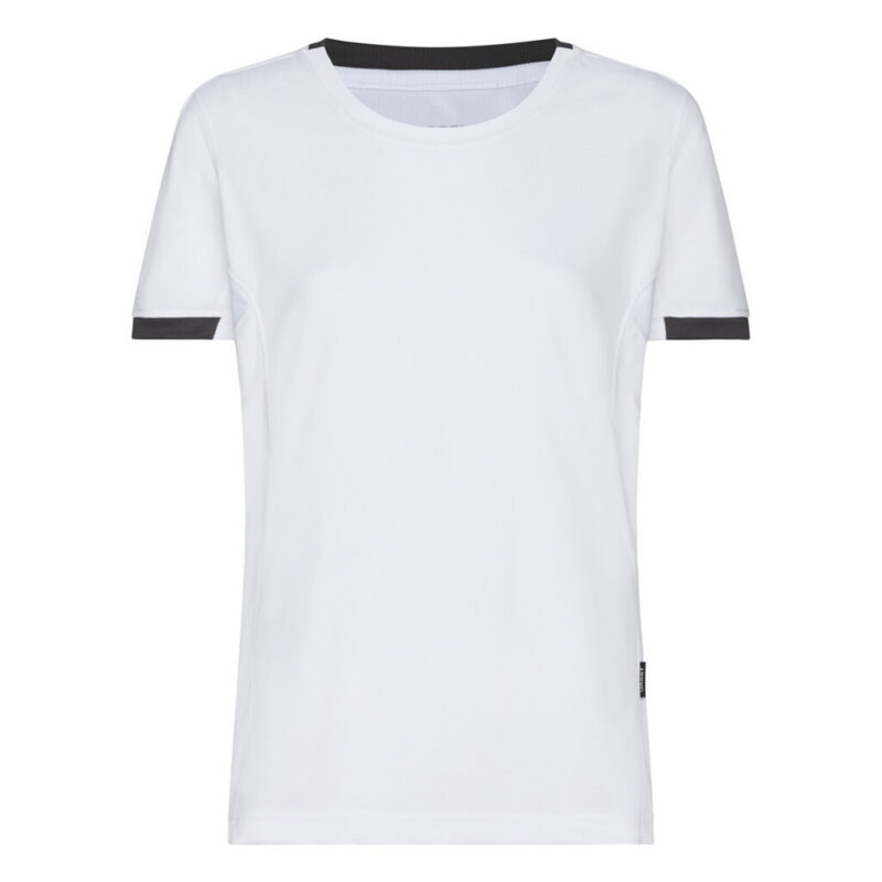 DASSY Nexus Next Women T-shirt für Damen 710084 – WEIß/ANTHRAZITGRAU – front