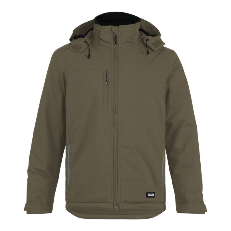 DASSY Pitch Winterjacke 300598 – KHAKIGRÜN – front