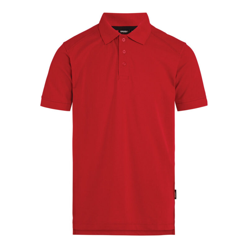 DASSY Pristine Poloshirt 710090 – ROT – front