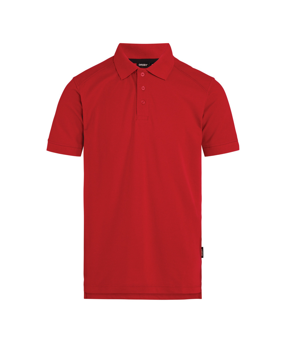 DASSY Pristine Poloshirt 710090 – ROT – front
