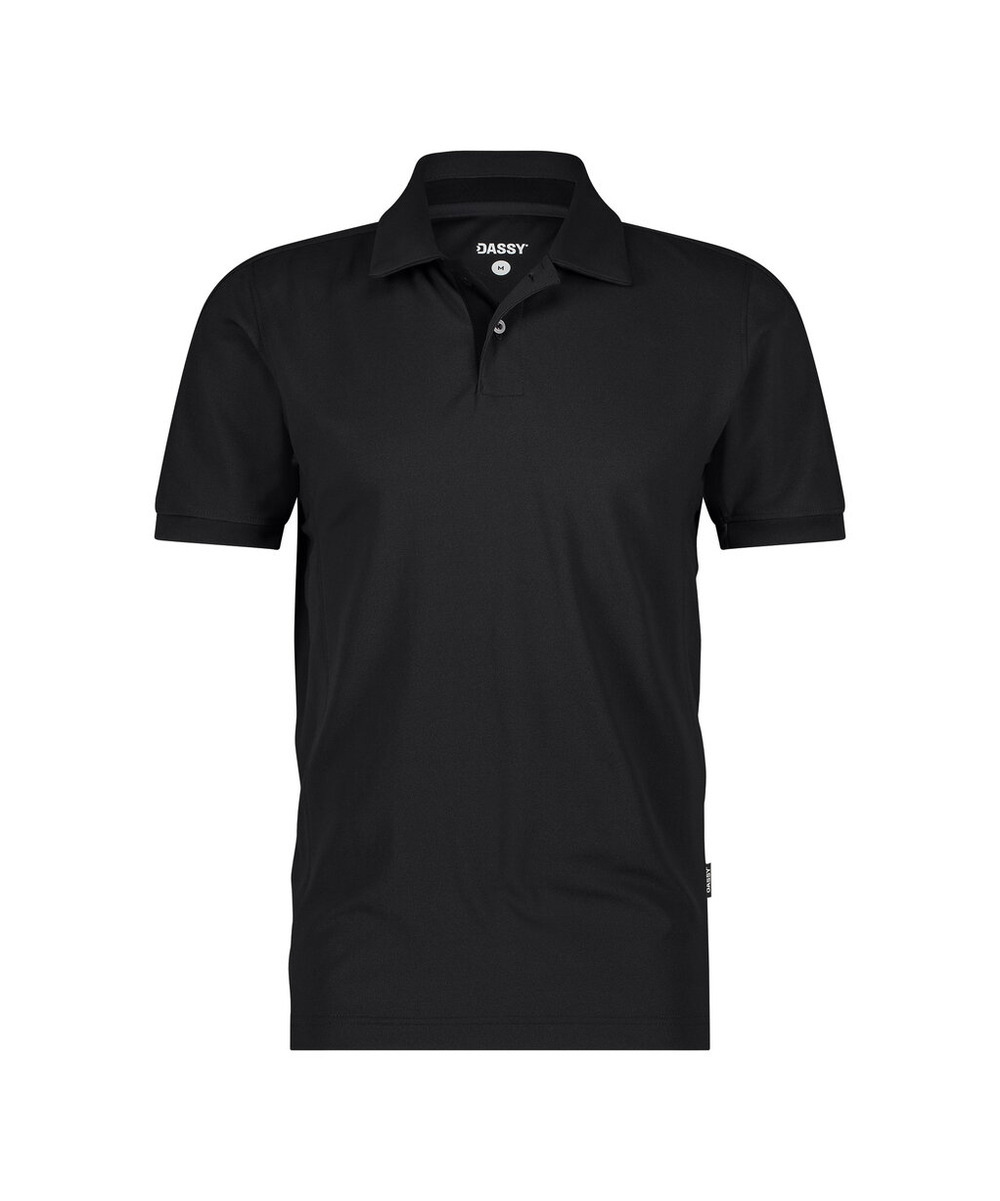 DASSY Traxion Next Poloshirt 710079 – SCHWARZ – front