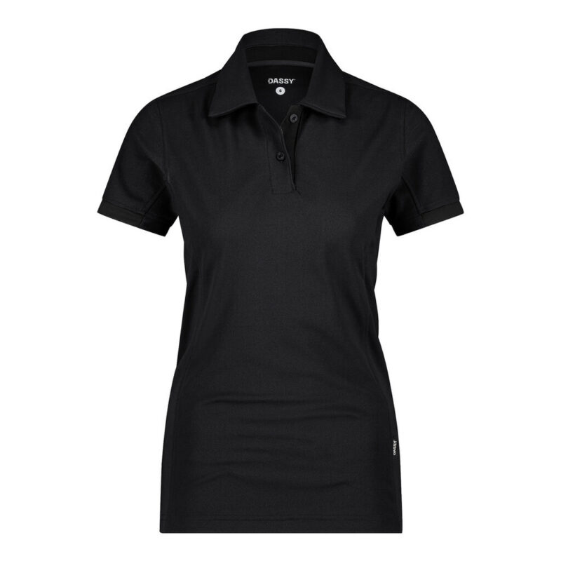 DASSY Traxion Next Women Poloshirt für Damen 710085 – SCHWARZ – front
