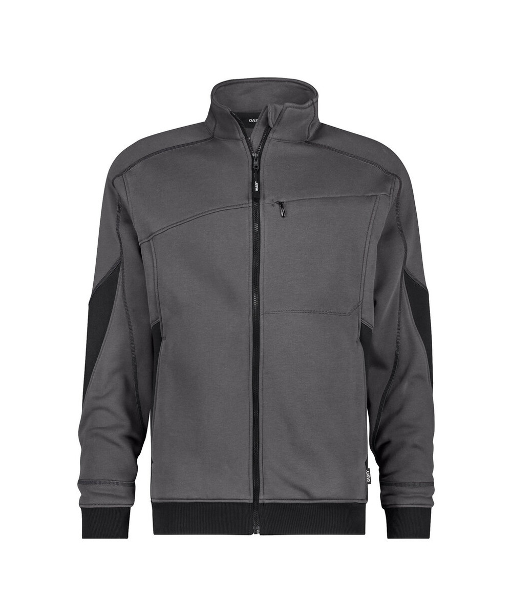 DASSY Velox Next Sweatshirt 300570 – ANTHRAZITGRAU/SCHWARZ – front