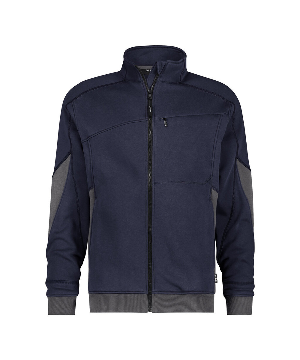 DASSY Velox Next Sweatshirt 300570 – NACHTBLAU/ANTHRAZITGRAU – front