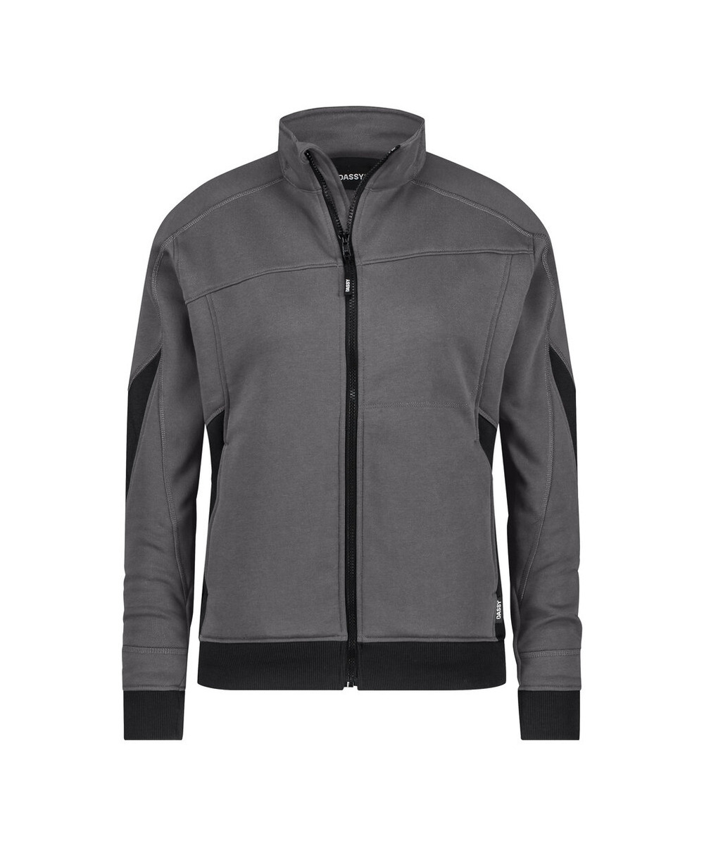 DASSY Velox Next Women Sweatshirt für Damen 300582 – ANTHRAZITGRAU/SCHWARZ – front