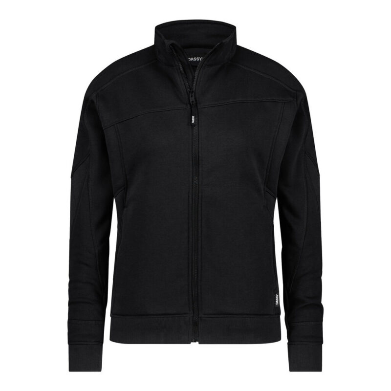 DASSY Velox Next Women Sweatshirt für Damen 300582 – SCHWARZ – front