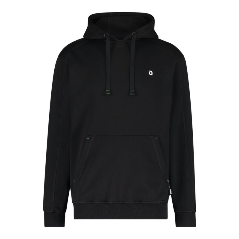 DASSY Woodie Kapuzensweatshirt mit Aufdruck 300559 – SCHWARZ – front