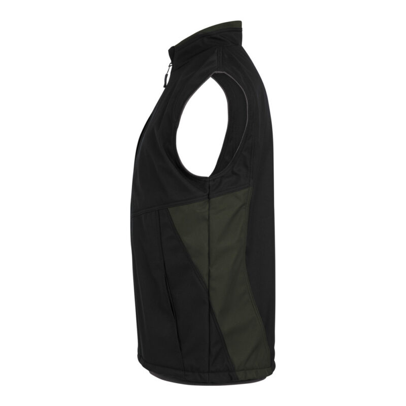 DASSY Fusion Next Softshell-Weste 350144 – SCHWARZ/ANTHRAZITGRAU – side