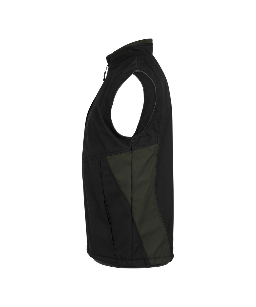 DASSY Fusion Next Softshell-Weste 350144 – SCHWARZ/ANTHRAZITGRAU – side