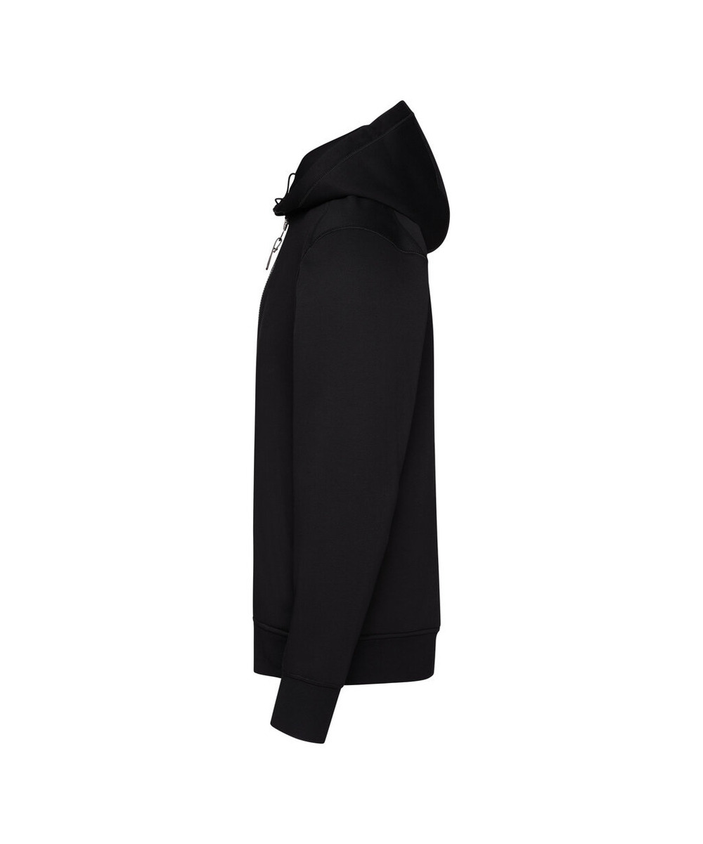 DASSY Grid Kapuzensweatshirt 300590 – SCHWARZ – side