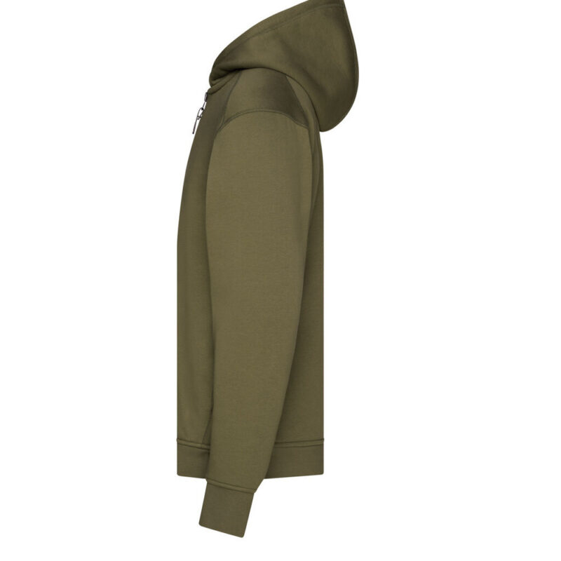 DASSY Grid Kapuzensweatshirt 300590 – KHAKIGRÜN – side