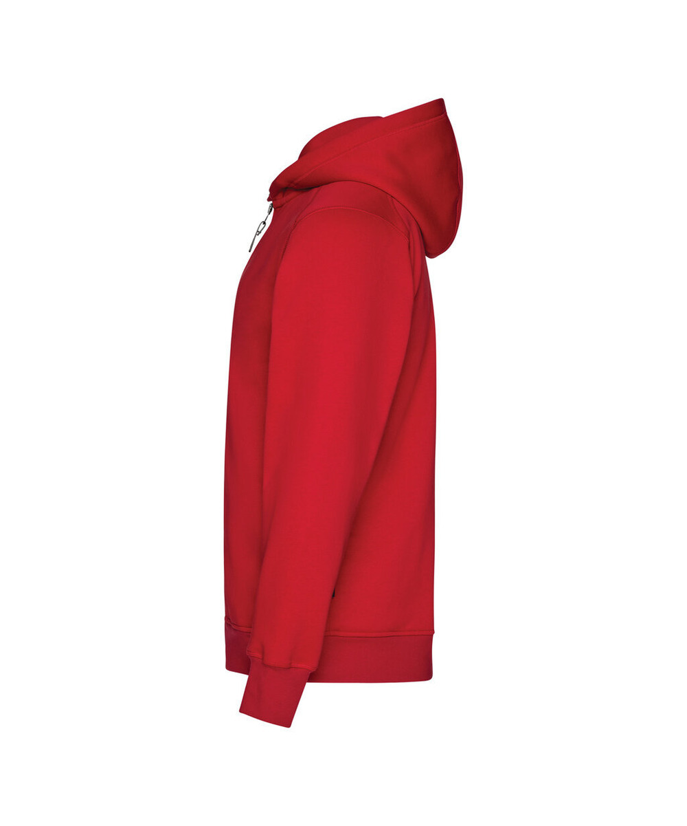 DASSY Grid Kapuzensweatshirt 300590 – ROT – side