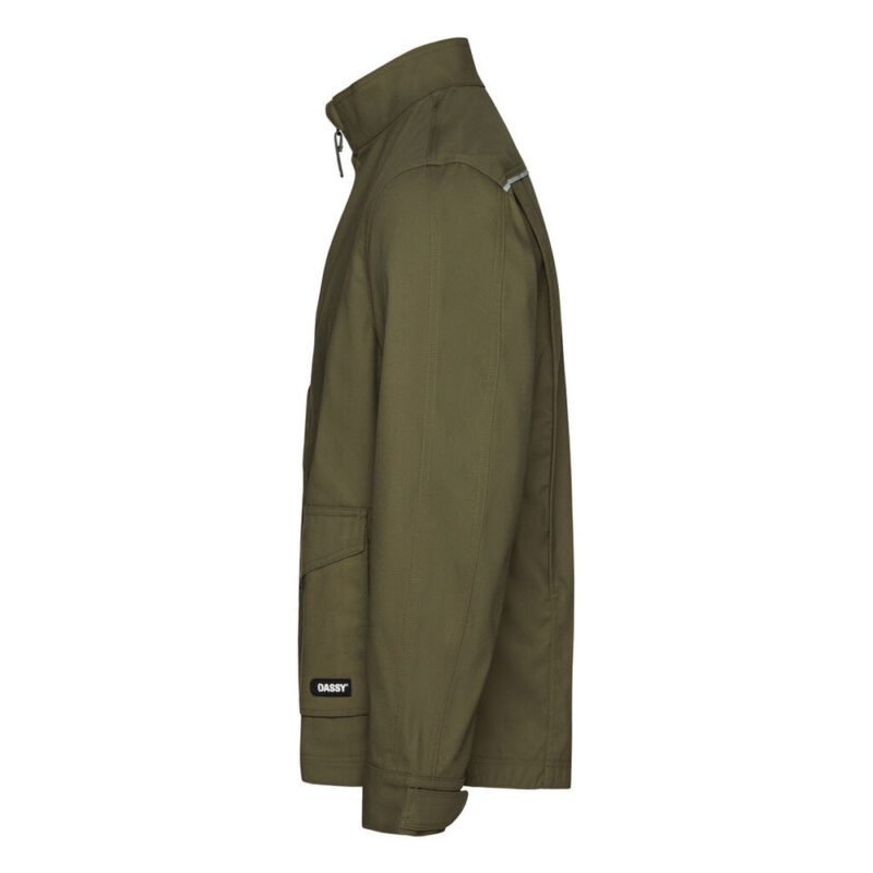DASSY Harris Arbeitsjacket 300585 – KHAKIGRÜN – side