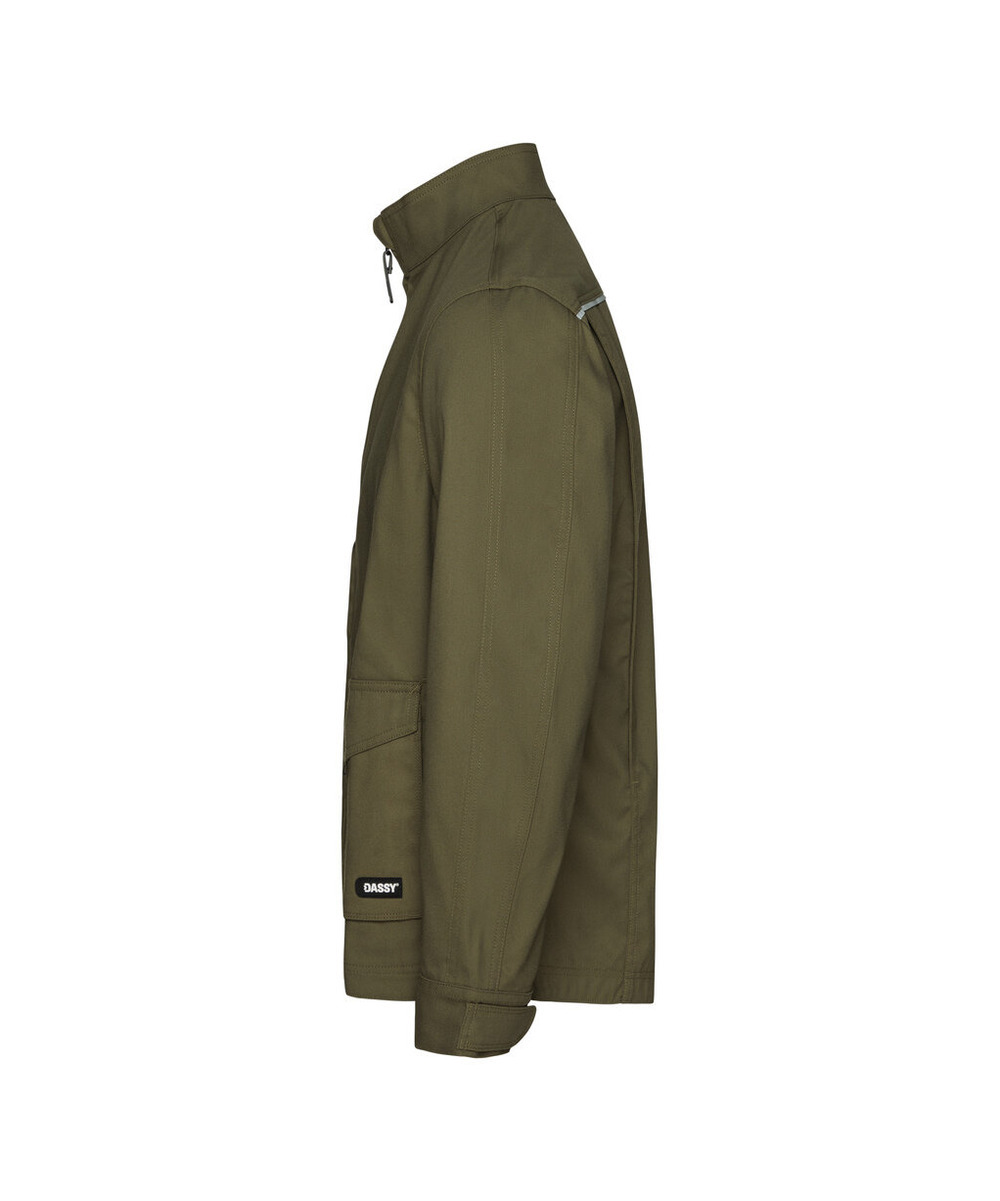 DASSY Harris Arbeitsjacket 300585 – KHAKIGRÜN – side