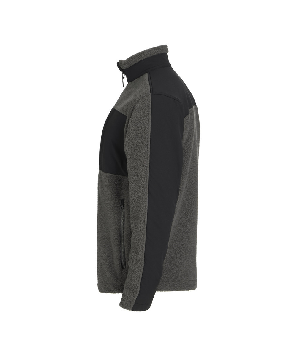 DASSY Haven Pile Jacke 550005 – ANTHRAZITGRAU/SCHWARZ – side