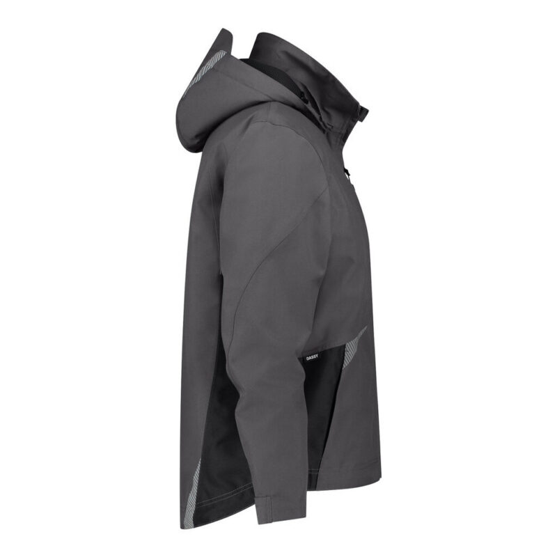 DASSY Hyper Next Wasser- und winddichte Arbeitsjacke 300577 – ANTHRAZITGRAU/SCHWARZ – side