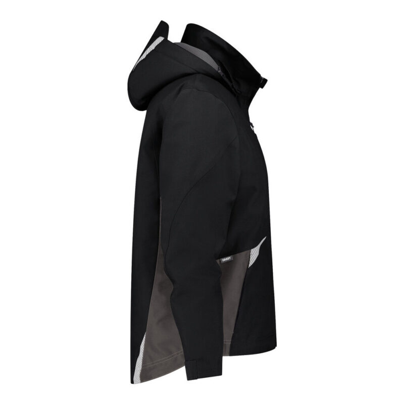 DASSY Hyper Next Wasser- und winddichte Arbeitsjacke 300577 – SCHWARZ/ANTHRAZITGRAU – side