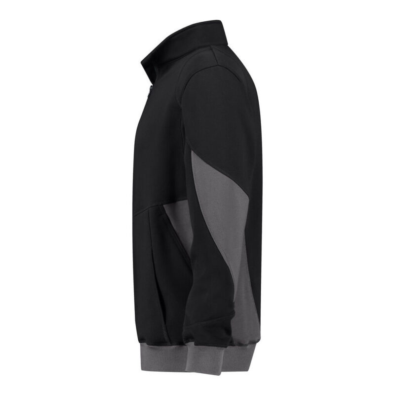 DASSY Hyrax Next Sweatshirt 300578 – SCHWARZ/ANTHRAZITGRAU – side