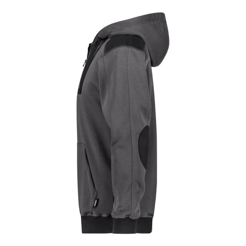 DASSY Indy Next Kapuzensweatshirt 300569 – ANTHRAZITGRAU/SCHWARZ – side