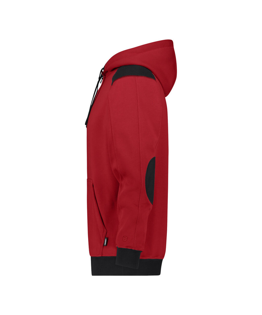 DASSY Indy Next Kapuzensweatshirt 300569 – ROT/SCHWARZ – side