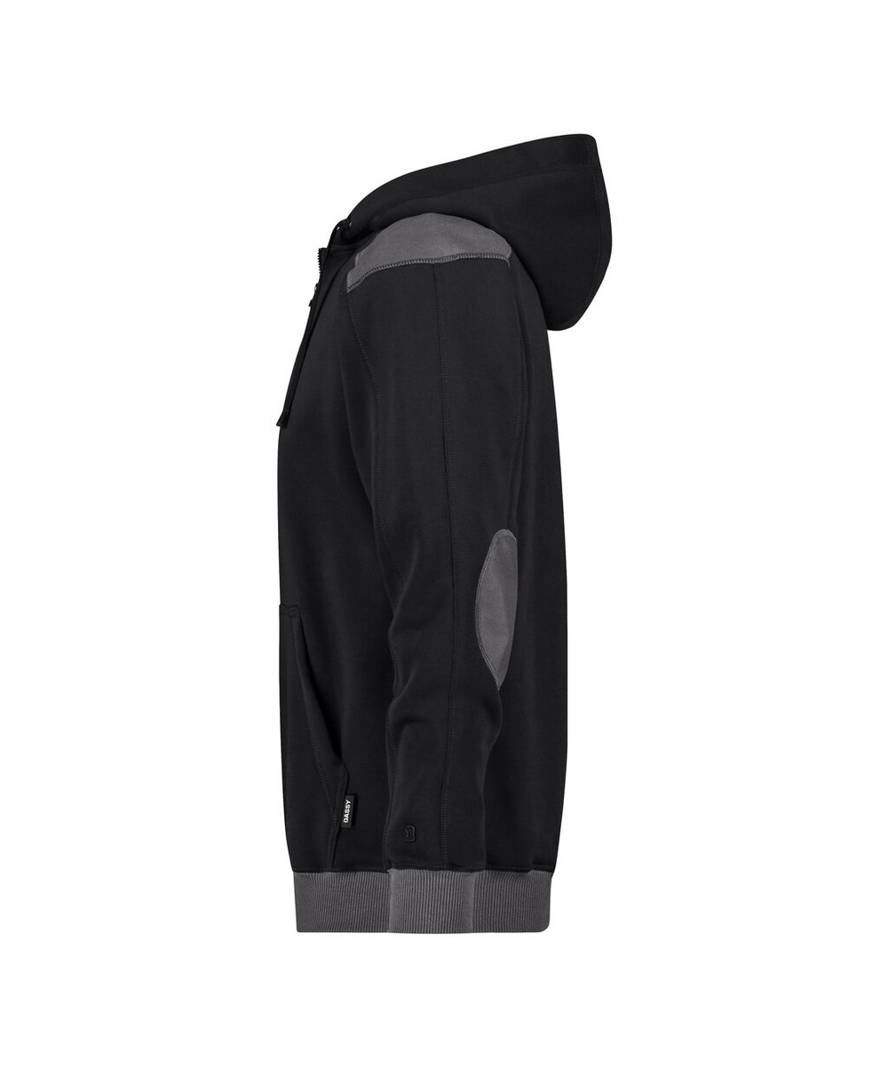 DASSY Indy Next Kapuzensweatshirt 300569 – SCHWARZ/ANTHRAZITGRAU – side