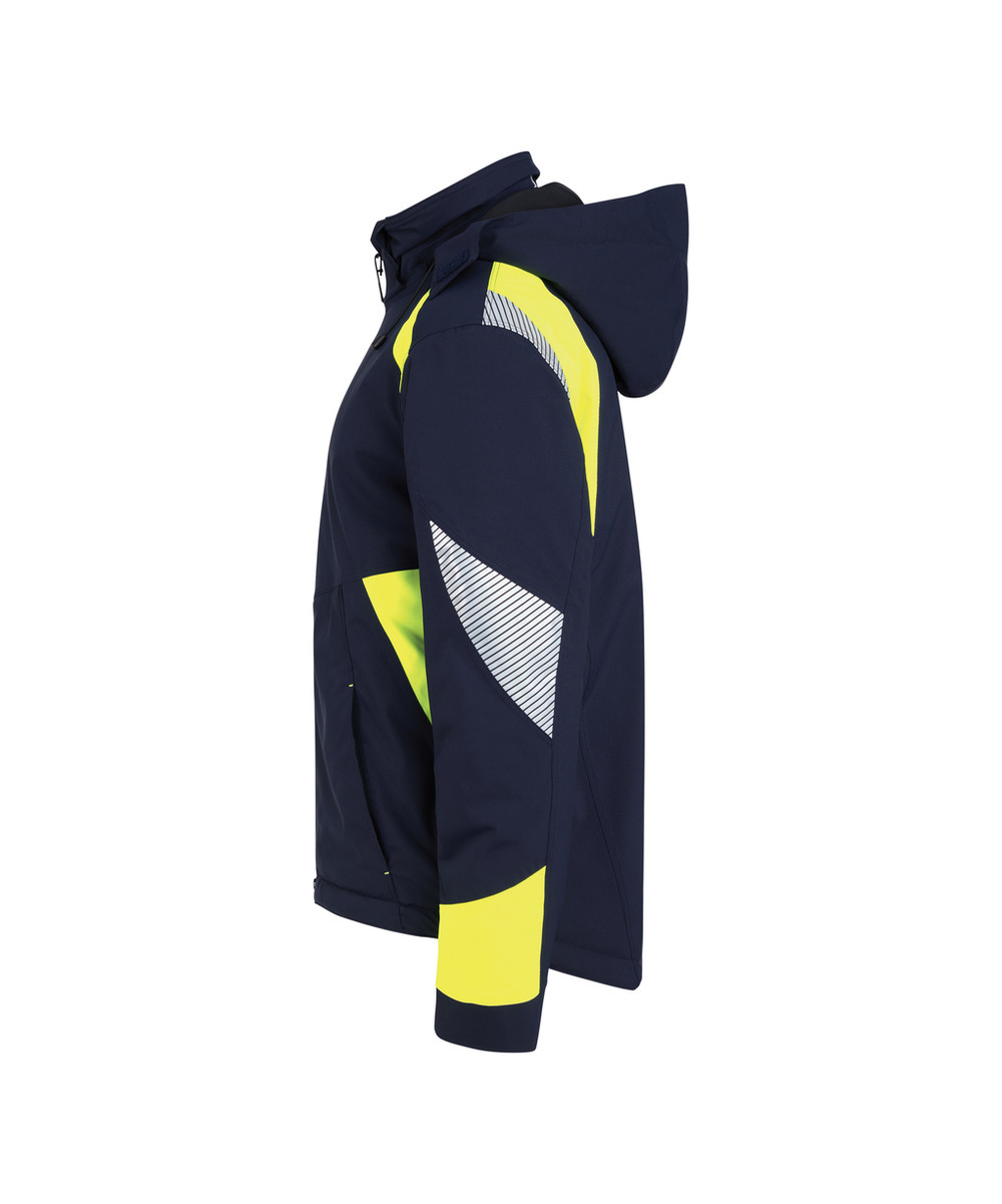 DASSY Itaqui Winterjacke 300599 – NACHTBLAU/NEONGELB – side