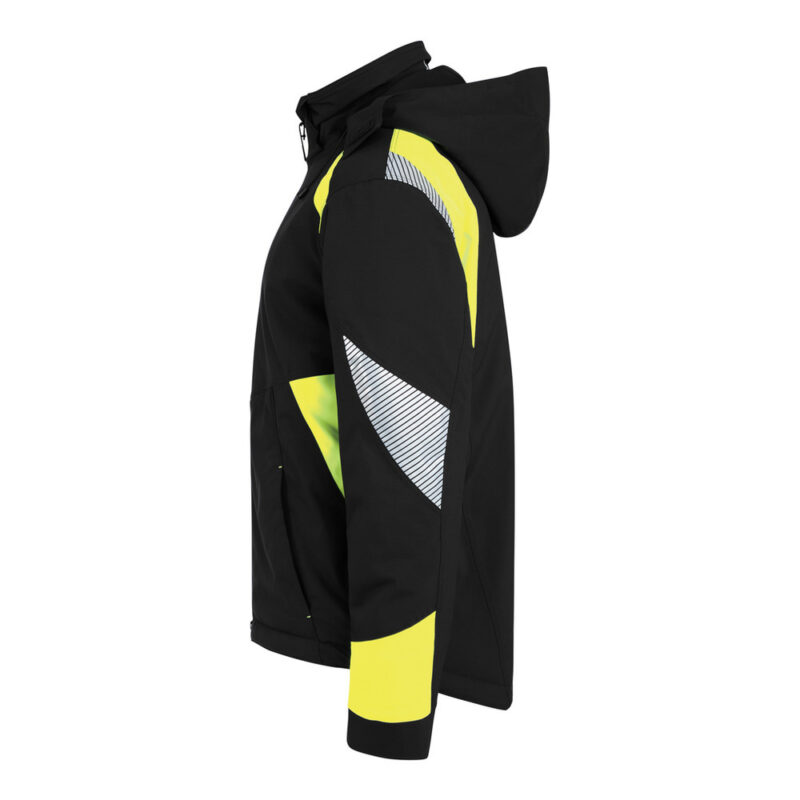 DASSY Itaqui Winterjacke 300599 – SCHWARZ/NEONGELB – side