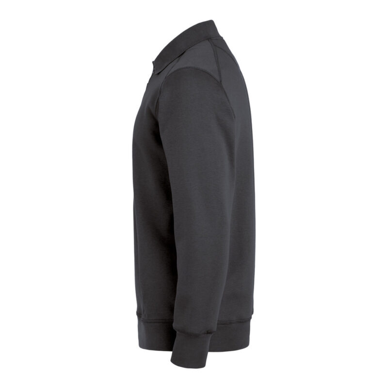 DASSY Lucid Polo-Sweatshirt 550002 – ANTHRAZITGRAU – side