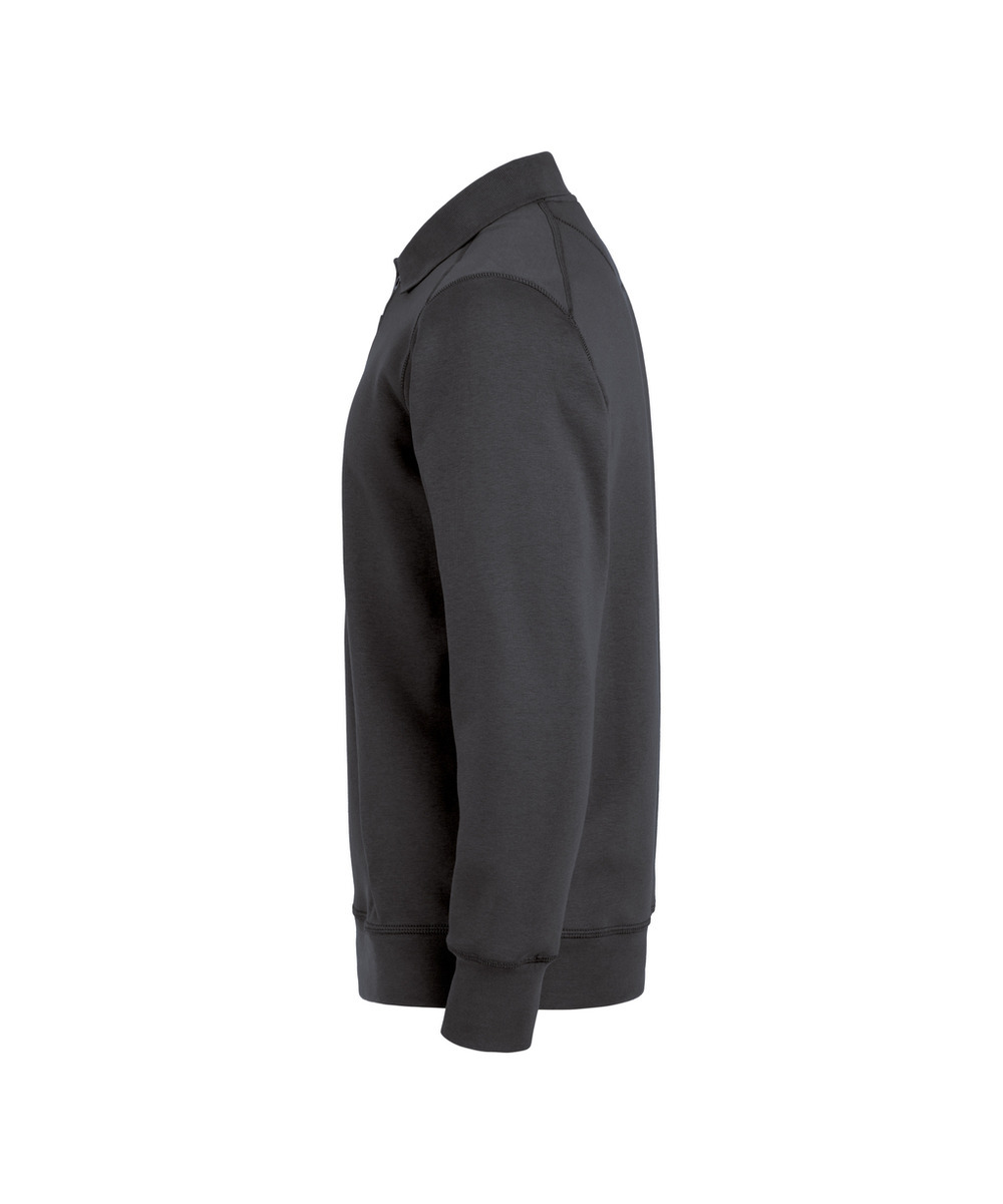 DASSY Lucid Polo-Sweatshirt 550002 – ANTHRAZITGRAU – side