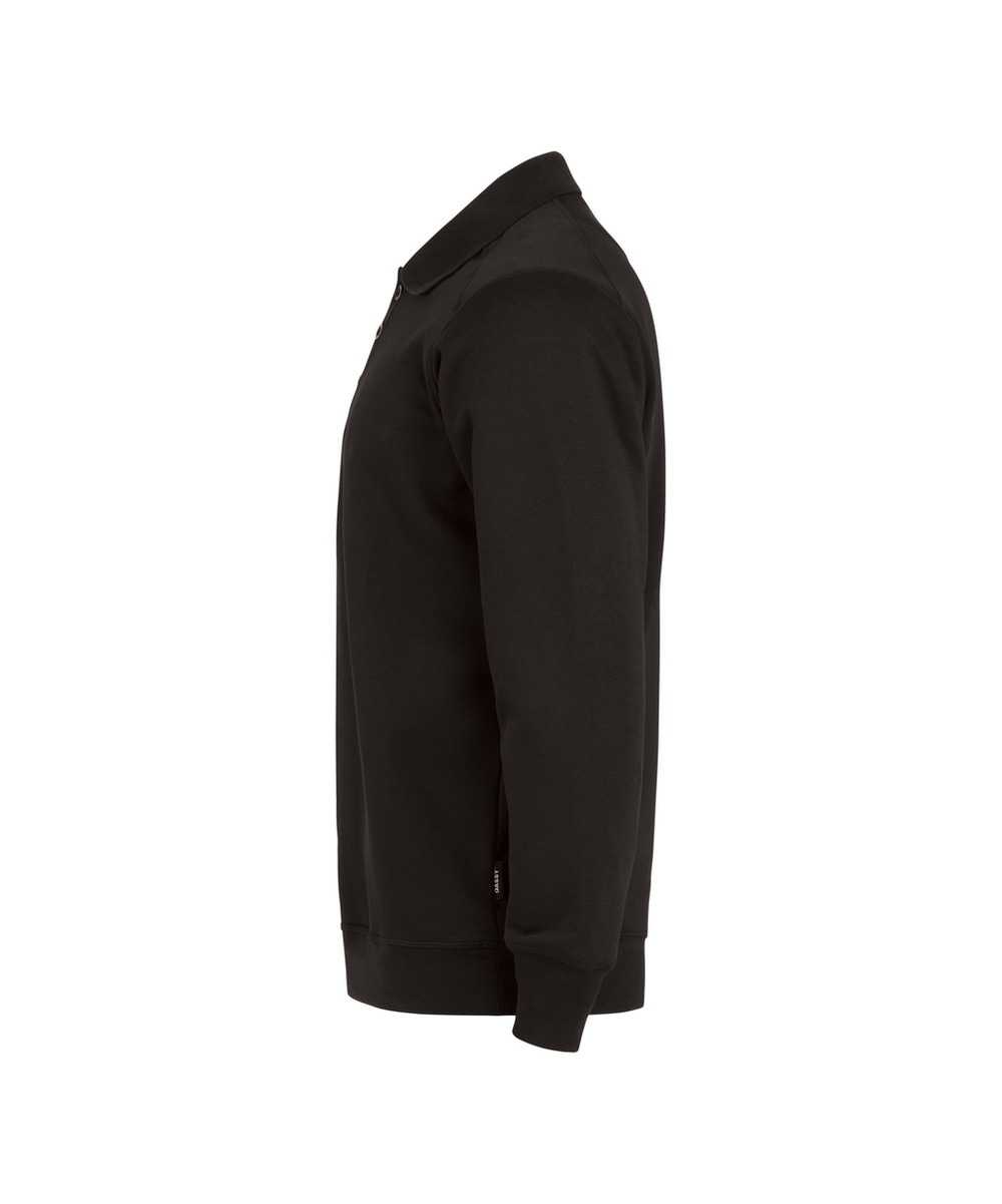 DASSY Lucid Polo-Sweatshirt 550002 – SCHWARZ – side