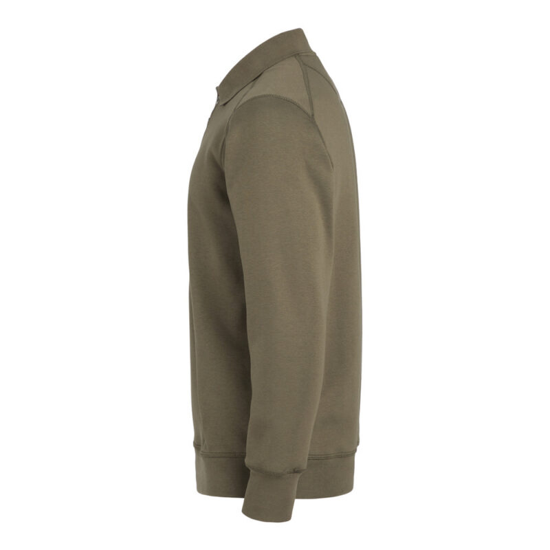 DASSY Lucid Polo-Sweatshirt 550002 – KHAKIGRÜN – side
