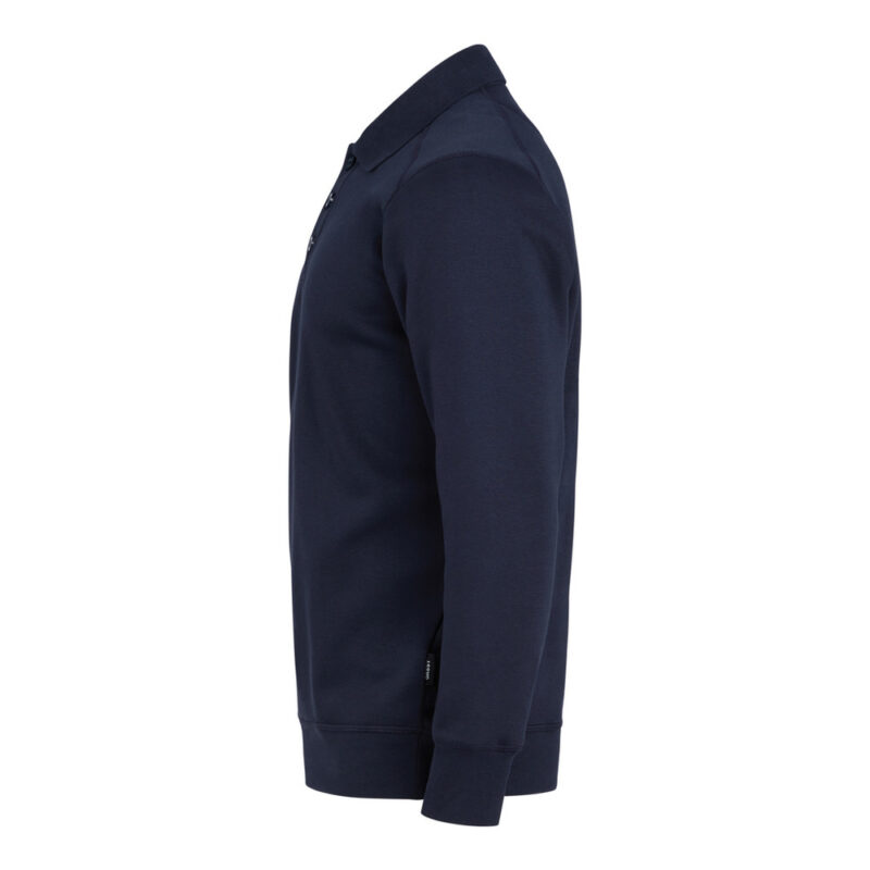 DASSY Lucid Polo-Sweatshirt 550002 – NACHTBLAU – side