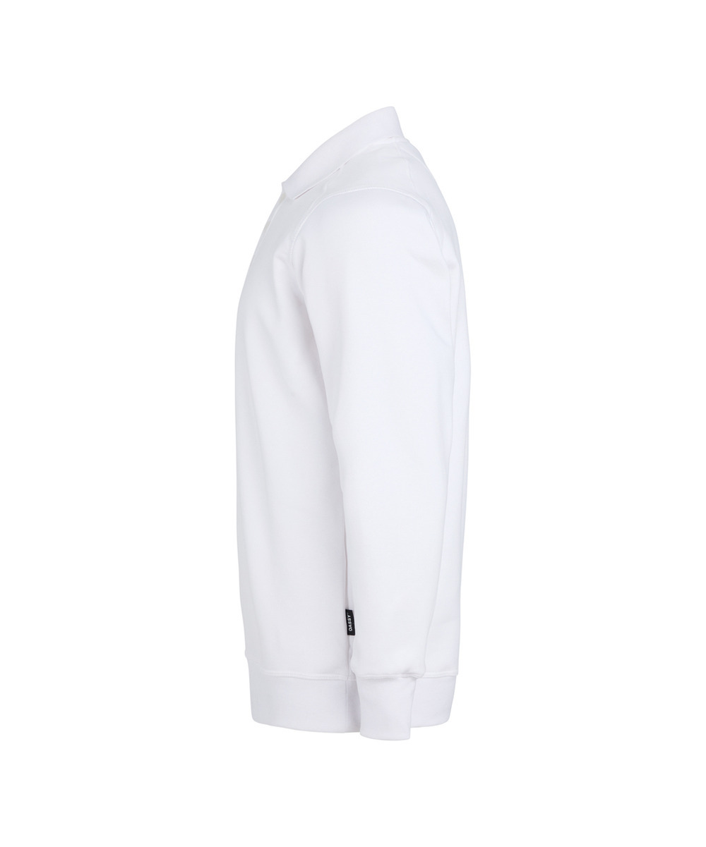 DASSY Lucid Polo-Sweatshirt 550002 – WEIß – side