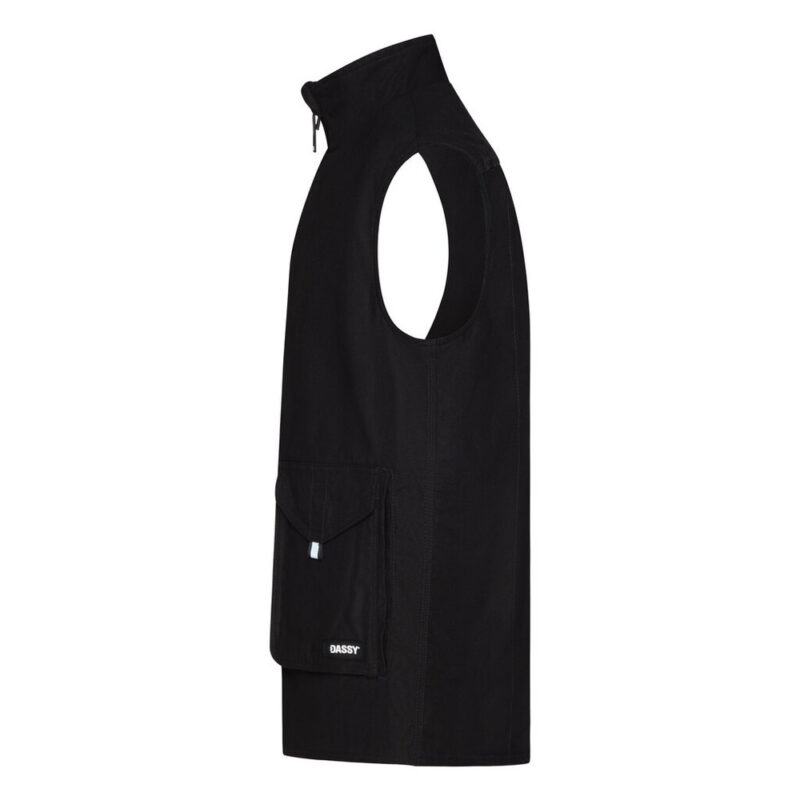 DASSY Morris Weste 350138 – SCHWARZ – side