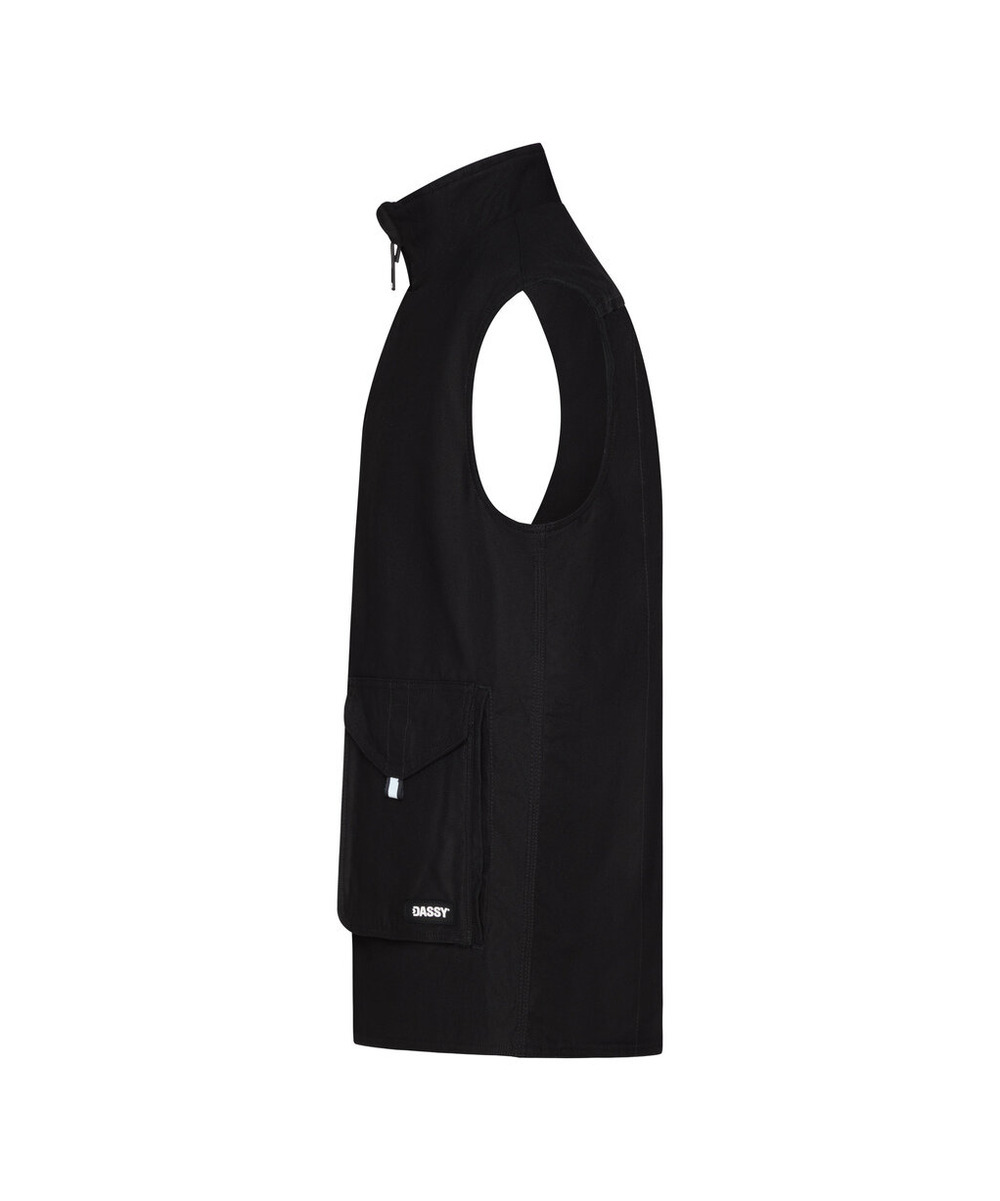 DASSY Morris Weste 350138 – SCHWARZ – side
