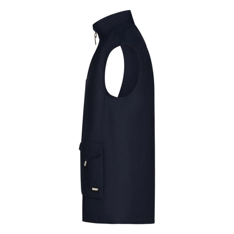 DASSY Morris Weste 350138 – NACHTBLAU – side