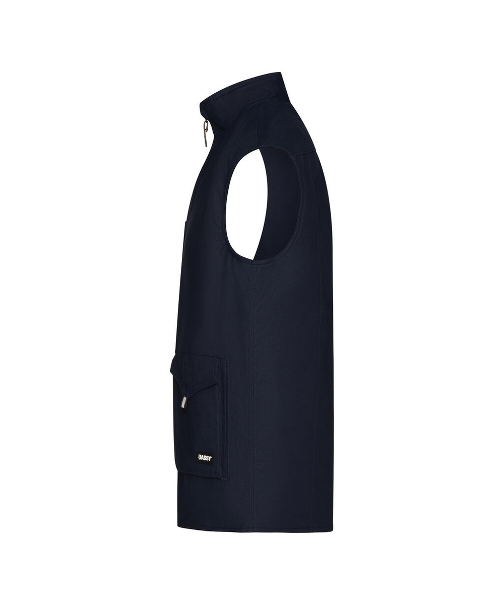 DASSY Morris Weste 350138 – NACHTBLAU – side