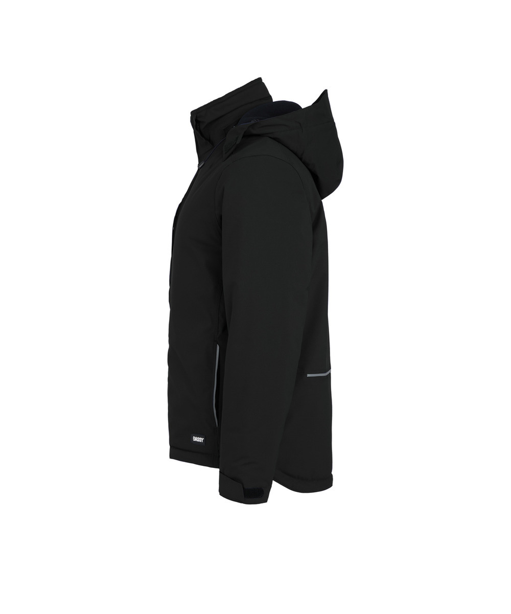 DASSY Pitch Winterjacke 300598 – SCHWARZ – side