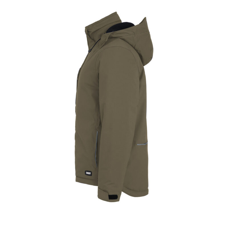DASSY Pitch Winterjacke 300598 – KHAKIGRÜN – side