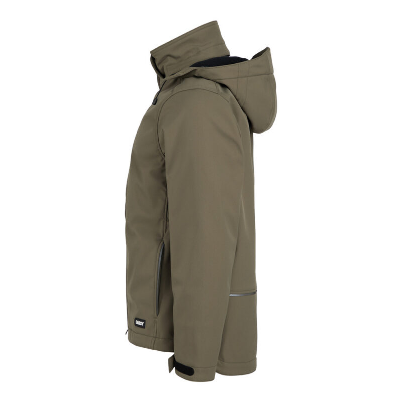 DASSY Pure Softshell-jacke 300597 – KHAKIGRÜN – side